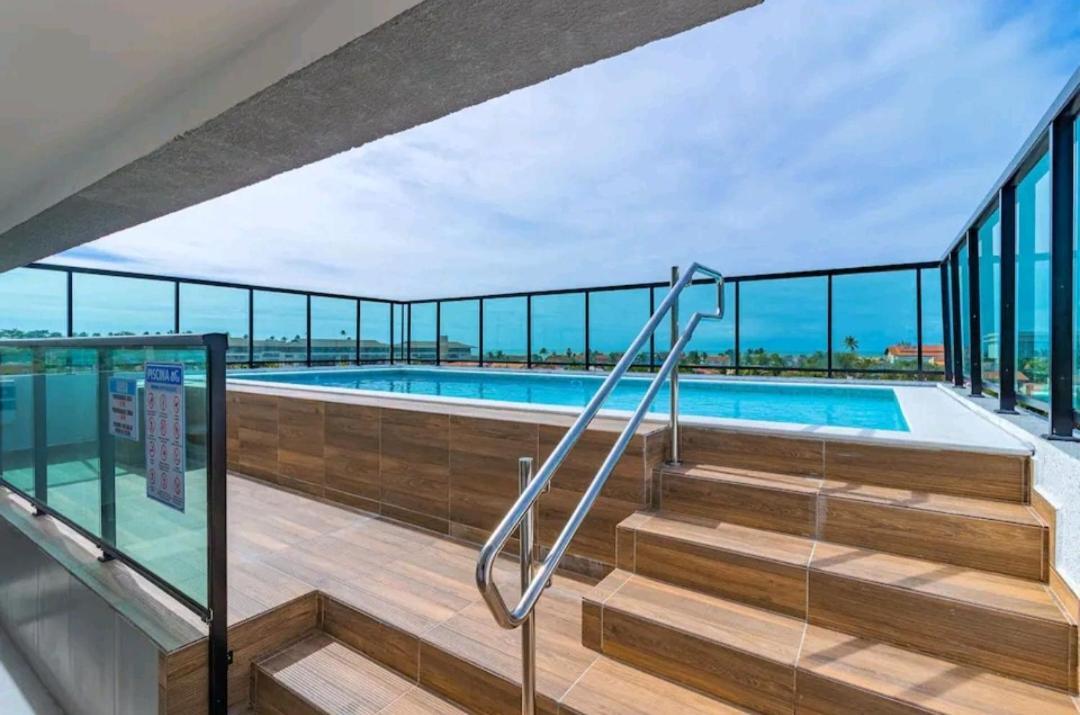 Flat Mobiliado, Com Piscina, 300M Da Praia! Pôrto das Galinhas エクステリア 写真